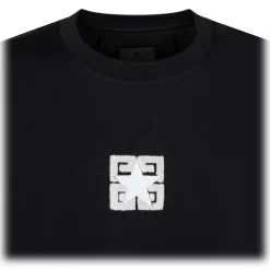 Givenchy - Black 4G Stars T-Shirt - Givenchy Exclusive Luxury Collection - Avvenice