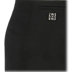 Givenchy - Black 4G-Plaque Miniskirt - Givenchy Exclusive Luxury Collection - Avvenice