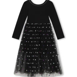 Givenchy - Black Kids Fancy Dress - Givenchy Exclusive Luxury Collection - Avvenice