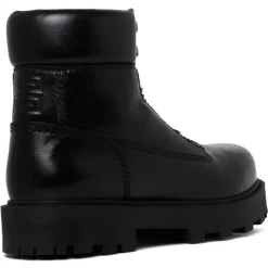 Givenchy - Black Leather Workboots - Givenchy Exclusive Luxury Collection - Avvenice