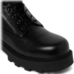 Givenchy - Black Leather Workboots - Givenchy Exclusive Luxury Collection - Avvenice