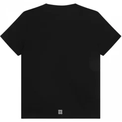 Givenchy - Black Lettering Logo T-Shirt - Givenchy Exclusive Luxury Collection - Avvenice