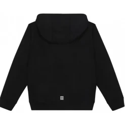 Givenchy - Black Lettering Logo Hoodie - Givenchy Exclusive Luxury Collection - Avvenice