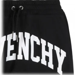 Givenchy - Black Lettering Logo Jogging Pants - Givenchy Exclusive Luxury Collection - Avvenice