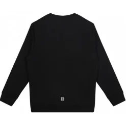 Givenchy - Black Lettering Logo Sweatshirt - Givenchy Exclusive Luxury Collection - Avvenice