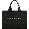 Givenchy - Black Logo Embroidered Tote Bag - Givenchy Exclusive Luxury Collection - Avvenice