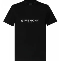 Givenchy - Black Logo Print T-Shirt - Givenchy Exclusive Luxury Collection - Avvenice