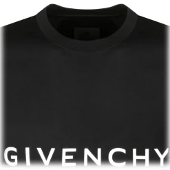 Givenchy - Black Logo Print T-Shirt - Givenchy Exclusive Luxury Collection - Avvenice
