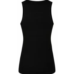 Givenchy - Black Ribbed Cotton Blend Tank Top - Givenchy Exclusive Luxury Collection - Avvenice