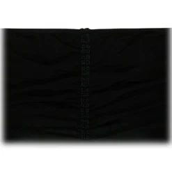 Givenchy - Black Ruched Jersey Top - Givenchy Exclusive Luxury Collection - Avvenice