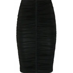 Givenchy - Black Ruched Skirt - Givenchy Exclusive Luxury Collection - Avvenice