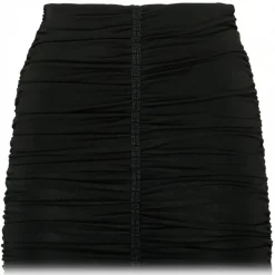 Givenchy - Black Ruched Skirt - Givenchy Exclusive Luxury Collection - Avvenice