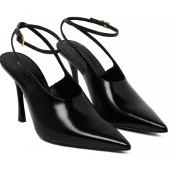 Givenchy - Black Show Slingbacks - Givenchy Exclusive Luxury Collection - Avvenice