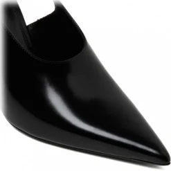 Givenchy - Black Show Slingbacks - Givenchy Exclusive Luxury Collection - Avvenice