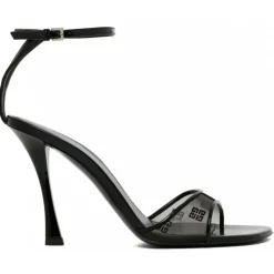 Givenchy - Black Stitch Sandals - Givenchy Exclusive Luxury Collection - Avvenice