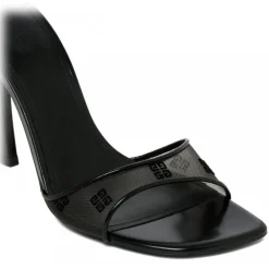 Givenchy - Black Stitch Sandals - Givenchy Exclusive Luxury Collection - Avvenice