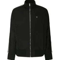 Givenchy - Black Technical Jersey Track Jacket - Givenchy Exclusive Luxury Collection - Avvenice