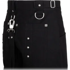 Givenchy - Black Two-in-One Detachable Trousers - Givenchy Exclusive Luxury Collection - Avvenice