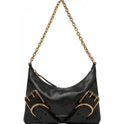 Givenchy - Black Voyou Boyfriend Party Bag - Givenchy Exclusive Luxury Collection - Avvenice