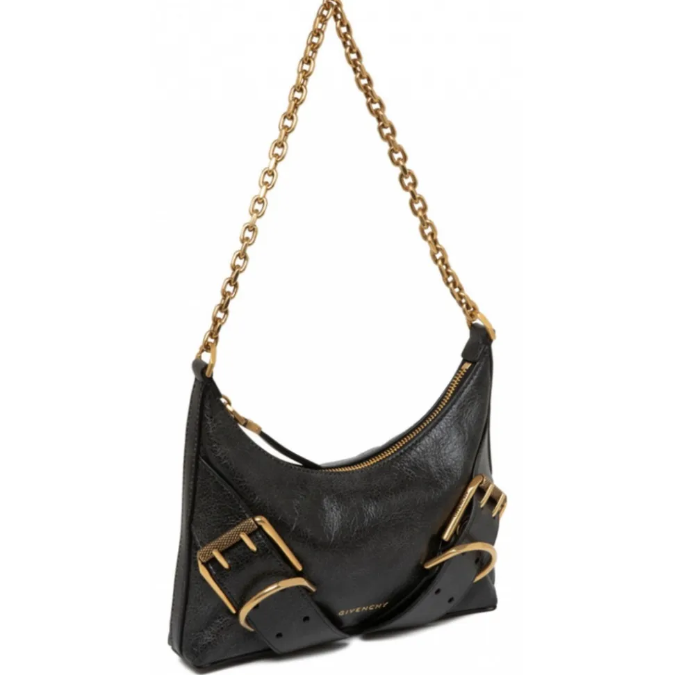 Givenchy - Black Voyou Boyfriend Party Bag - Givenchy Exclusive Luxury Collection - Avvenice