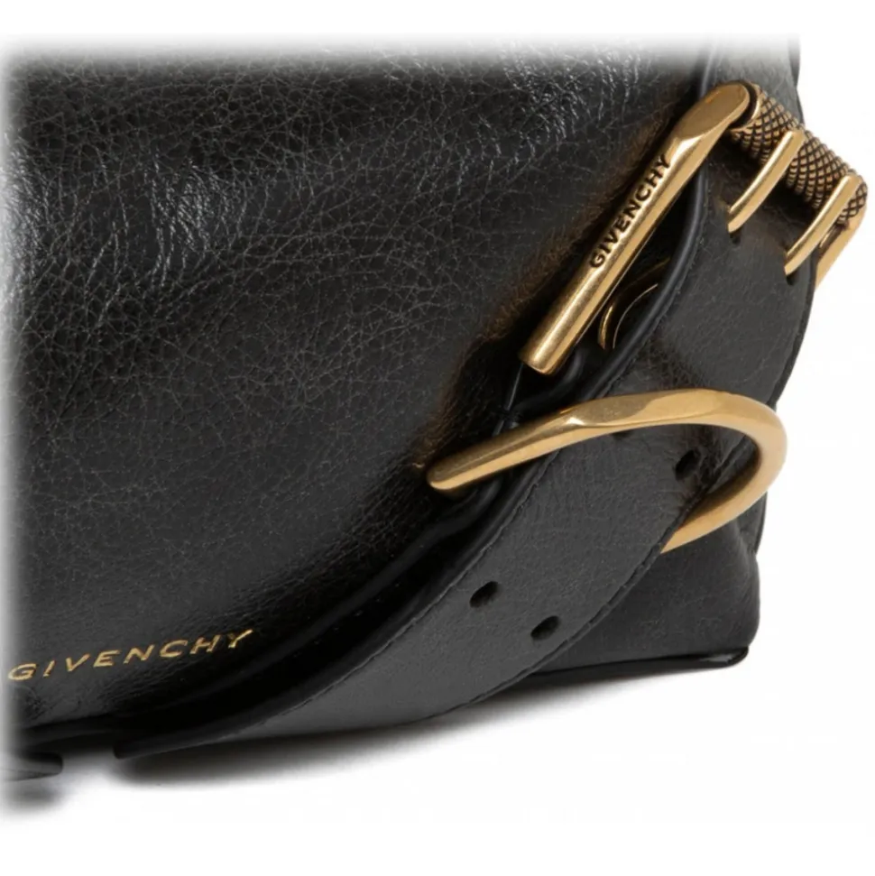 Givenchy - Black Voyou Boyfriend Party Bag - Givenchy Exclusive Luxury Collection - Avvenice