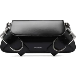 Givenchy - Black Voyou Shoulder Bag - Givenchy Exclusive Luxury Collection - Avvenice