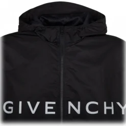 Givenchy - Black Windbreaker - Givenchy Exclusive Luxury Collection - Avvenice
