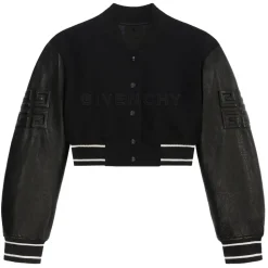 Givenchy - Cropped Bomber Jacket - Givenchy Exclusive Luxury Collection - Avvenice