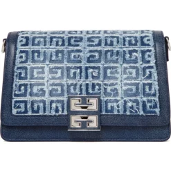 Givenchy - 4G Multicarry Medium Denim Bag - Givenchy Exclusive Luxury Collection - Avvenice