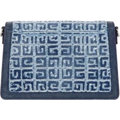 Givenchy - 4G Multicarry Medium Denim Bag - Givenchy Exclusive Luxury Collection - Avvenice