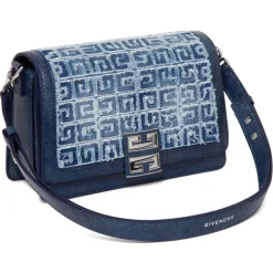 Givenchy - 4G Multicarry Medium Denim Bag - Givenchy Exclusive Luxury Collection - Avvenice
