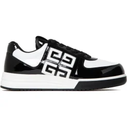 Givenchy - Givenchy Shoes Low Sneakers White and Black - Givenchy Exclusive Luxury Collection - Avvenice