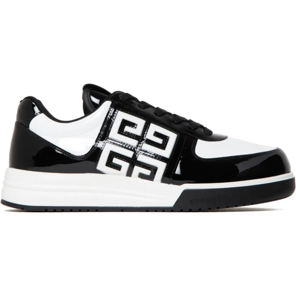 Givenchy - Givenchy Shoes Low Sneakers White and Black - Givenchy Exclusive Luxury Collection - Avvenice