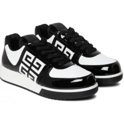 Givenchy - Givenchy Shoes Low Sneakers White and Black - Givenchy Exclusive Luxury Collection - Avvenice