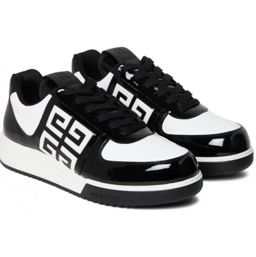 Givenchy - Givenchy Shoes Low Sneakers White and Black - Givenchy Exclusive Luxury Collection - Avvenice