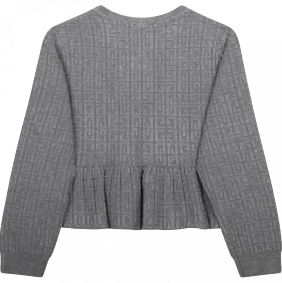 Givenchy - Grey Logo Jacquard T-Shirt - Givenchy Exclusive Luxury Collection - Avvenice