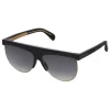 Givenchy - GV Squared Oversized Sunglasses in Acetate and Metal - Gray - Sunglasses - Givenchy Eyewear - Avvenice