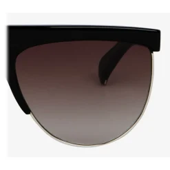 Givenchy - GV Squared Oversized Sunglasses in Acetate and Metal - Black - Sunglasses - Givenchy Eyewear - Avvenice