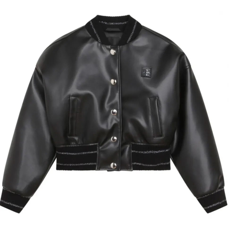 Givenchy - Kids Black Bomber Jacket - Givenchy Exclusive Luxury Collection - Avvenice