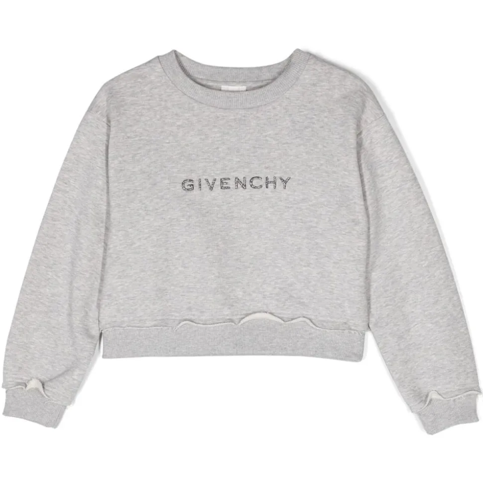 Givenchy - Kids Grey Sweatshirt - Givenchy Exclusive Luxury Collection - Avvenice