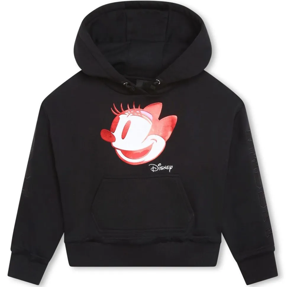 Givenchy - Kids Hooded Sweatshirt in Black - Givenchy Exclusive Luxury Collection - Avvenice