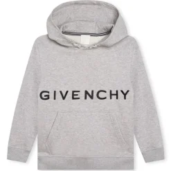 Givenchy - Kids Hoodie in Grey - Givenchy Exclusive Luxury Collection - Avvenice