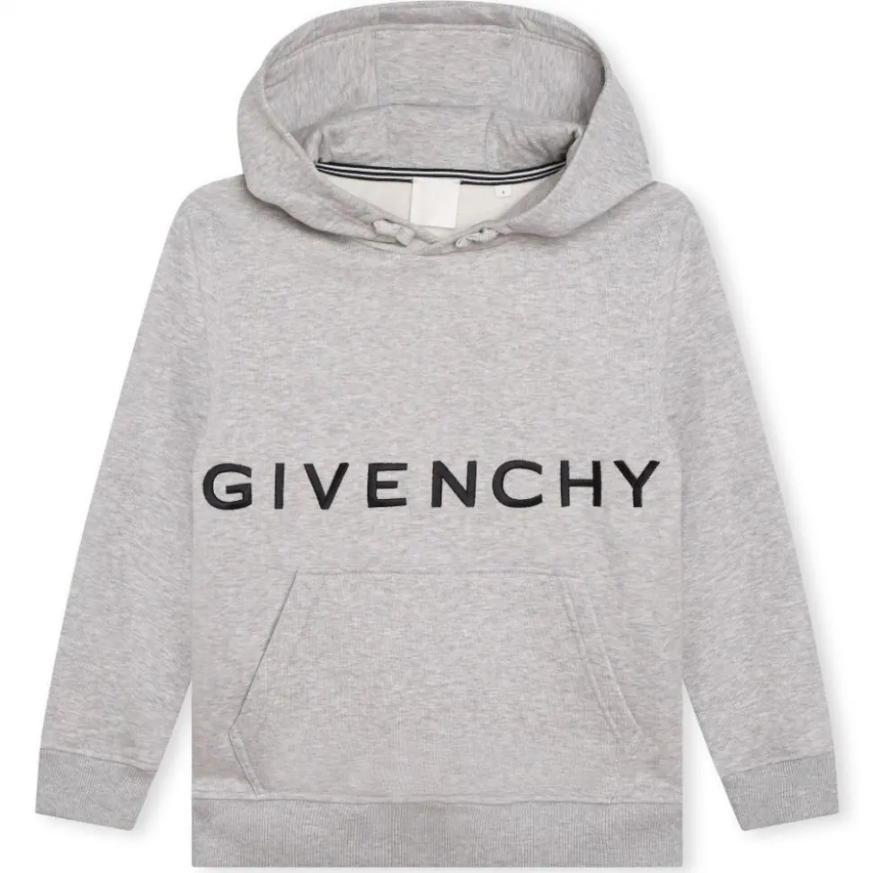 Givenchy - Kids Hoodie in Grey - Givenchy Exclusive Luxury Collection - Avvenice