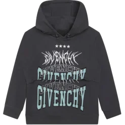 Givenchy - Kids Hoodie in Dark Grey - Givenchy Exclusive Luxury Collection - Avvenice