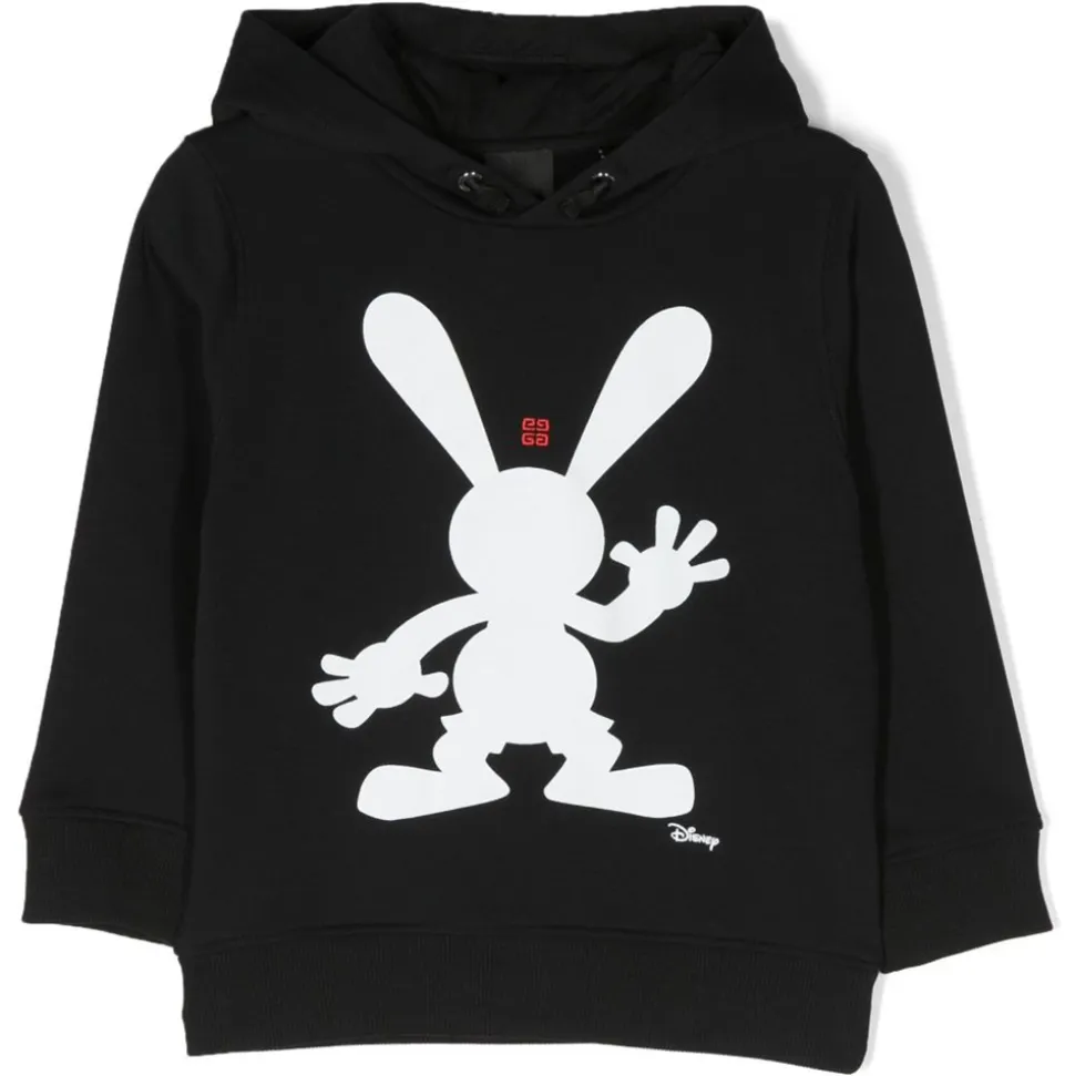 Givenchy - Kids Hoodie in Black - Givenchy Exclusive Luxury Collection - Avvenice