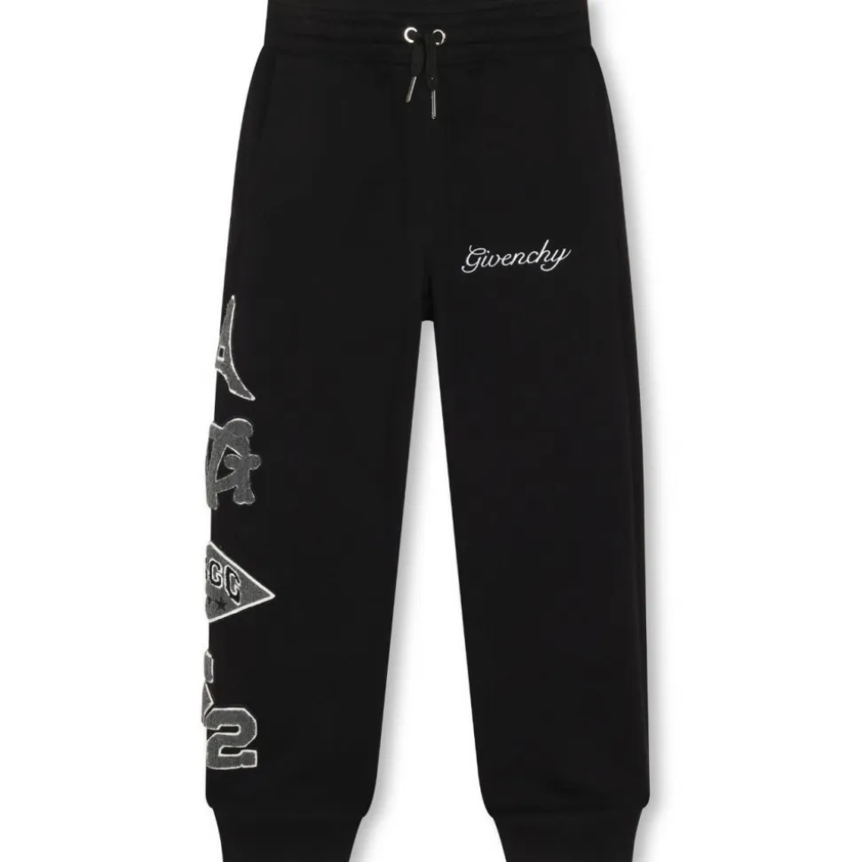 Givenchy - Kids Jogging Bottom Sweatpants in Black - Givenchy Exclusive Luxury Collection - Avvenice