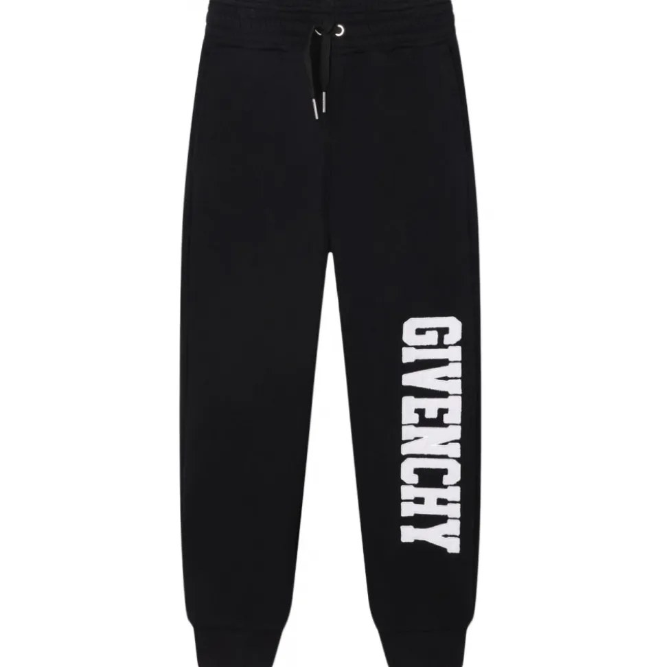 Givenchy - Kids Jogging Bottom Sweatpants in Black - Givenchy Exclusive Luxury Collection - Avvenice