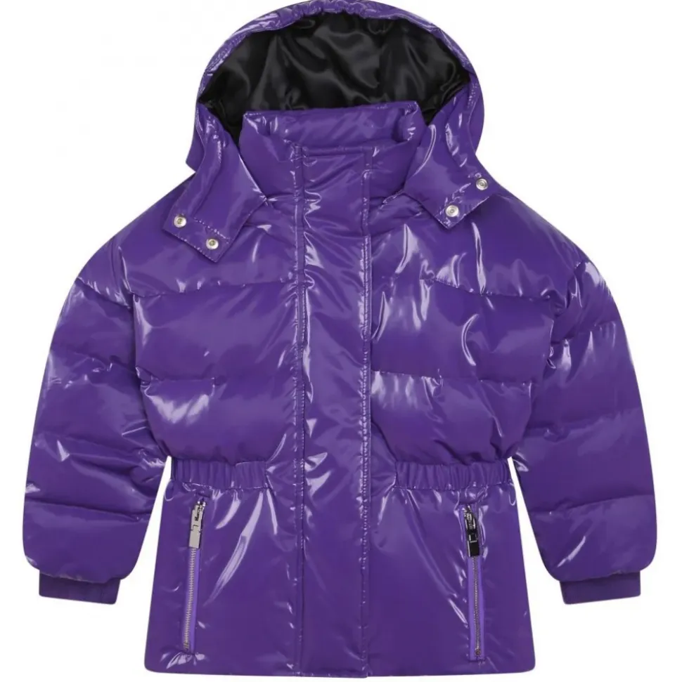 Givenchy - Kids Puffer Jacket in Violet - Givenchy Exclusive Luxury Collection - Avvenice