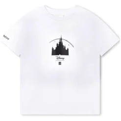 Givenchy - Kids Short Sleeve T-Shirt in White - Givenchy Exclusive Luxury Collection - Avvenice