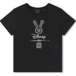 Givenchy - Kids Short Sleeve T-Shirt in Black - Givenchy Exclusive Luxury Collection - Avvenice